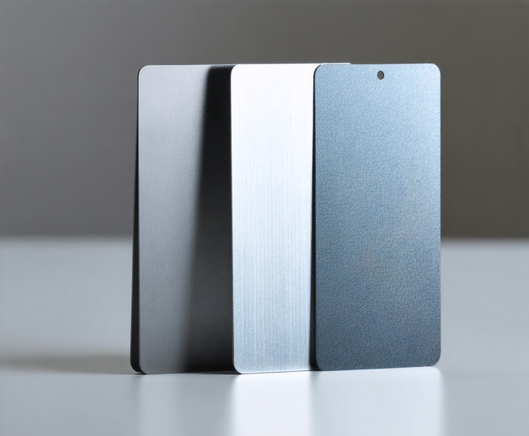 Drei hochwertige metallische Karten präsentieren unsere flexiblen Preismodelle für KI-Experten
